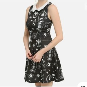 Tim Burton nightmare before Christmas color fit and flare dress